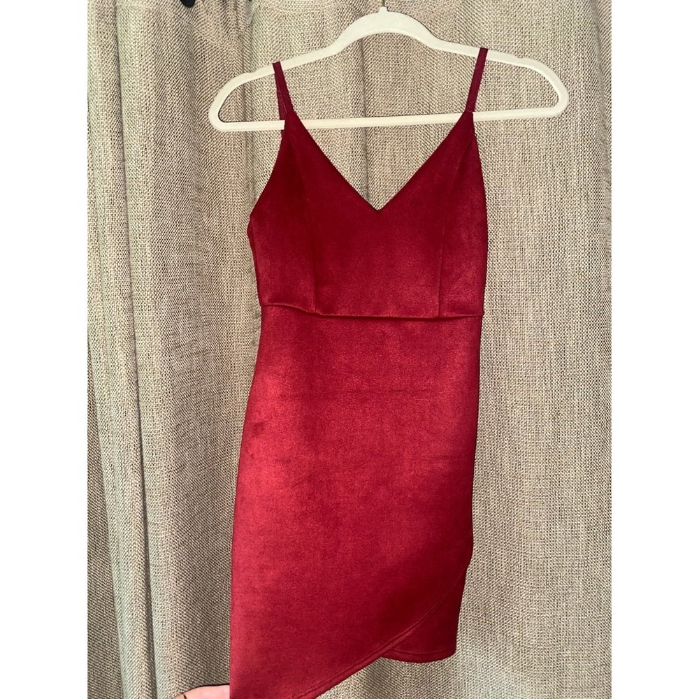 Maroon dress